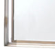 Jisoo Dresser Mirror LED Light Frame 37 Inch Rose Gold Solid Wood BM332610