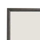 Erica Dresser Vanity Mirror 39 Inch Contemporary Gray Wood Frame BM332621