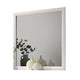 Erica Dresser Vanity Mirror 39 Inch Modern Style White Wood Frame BM332624