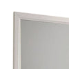 Erica Dresser Vanity Mirror 39 Inch Modern Style White Wood Frame BM332624
