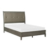 Beli 4 Pc Queen Size Bedroom Set Button Tufted Headboard Gray