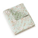 Vola Throw Blanket 50x60 Floral Pattern Green Microfiber Cotton BM332772