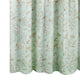 Vola Shower Curtain 72 Inch Floral Pattern Light Green Polyester BM332773