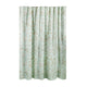 Vola Shower Curtain, 72 Inch, Floral Pattern, Light Green Polyester