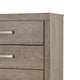 Ashley Kulv Tall Dresser Chest | 5 Drawers | Modern Taupe Gray Laminate BM332805