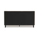 Ashley Ciel Low Profile King Size Bed | Gray Polyester Upholstered Headboard BM332825