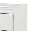 Ashley Roso Wide Dresser | Classic White | 25’’ | 2 Drawers | Pewter Handles BM332832