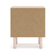 Ashley Viso Nightstand | 25’’ | 1 Drawer | Champagne | Retro Blush Pink Finish BM332839