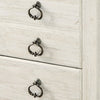 Ashley Isla Nightstand | 2 Drawers | 2 USB | Brown Wood | Rustic Whitewash BM332851