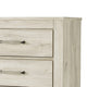 Ashley Simon Tall Dresser Chest | 5 Drawers | Rustic Gray Laminate Whitewash BM332853