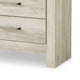 Ashley Simon Tall Dresser Chest | 5 Drawers | Rustic Gray Laminate Whitewash BM332853