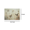 Ashley Accent Wall Decor | 36x48 | Brown Hand Painted Canvas | Flocking Birds BM332855