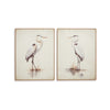 Ashley Accent Framed Wall Art Set of 2 | 30x40 | Painted Canvas | Heron Birds BM332856