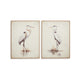 Ashley Accent Framed Wall Art Set of 2 | 30x40 | Painted Canvas | Heron Birds BM332856