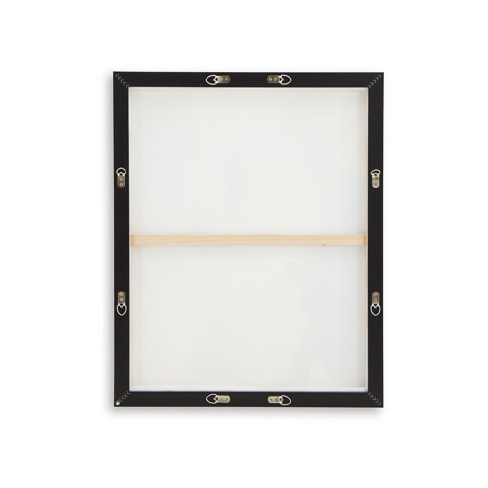 Ashley Framed Wall Art Set of 2 | 24x30 Painted Canvas | Abstract Pink Blue BM332857