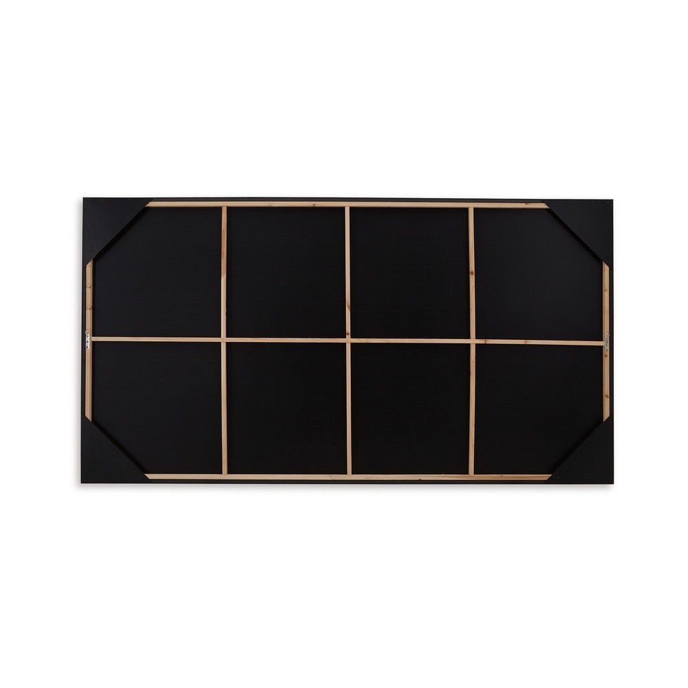 Ashley Framed Wall Art | Mountain and River Print | 47x87 Black and White BM332865