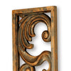 Ashley Accent Wall Decoration | Classic Scrolled Design 10x42 Gold Finish BM332870