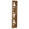 Ashley Accent Wall Decoration | Classic Scrolled Design 10x42 Gold Finish
