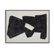 Ashley Garcy Wall Art Painting | 30x40 | Black Cream Framed Abstract Decor