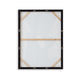 Ashley Garcy Wall Art Painting | 30x40 | Black Cream Framed Abstract Decor