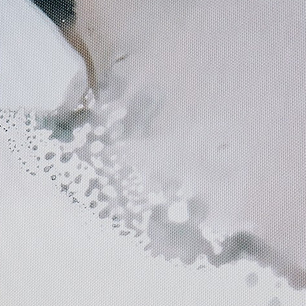 Ashley Lerry Abstract Wall Art Painting | 30x40 Framed Black White Gray BM332886