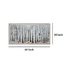 Ashley Alp Treescape Wall Art | 30x60 | Multi-Colored Hand Painted Canvas