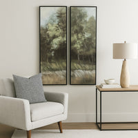 Green, Brown, Blue, White