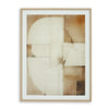 Ashley Cril Wall Art | 30x40 | Acrylic Front | Framed Brown Tan White Print BM332900