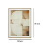 Ashley Cril Wall Art | 30x40 | Acrylic Front | Framed Brown Tan White Print BM332900