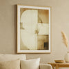 Ashley Cril Wall Art | 30x40 | Acrylic Front | Framed Brown Tan White Print