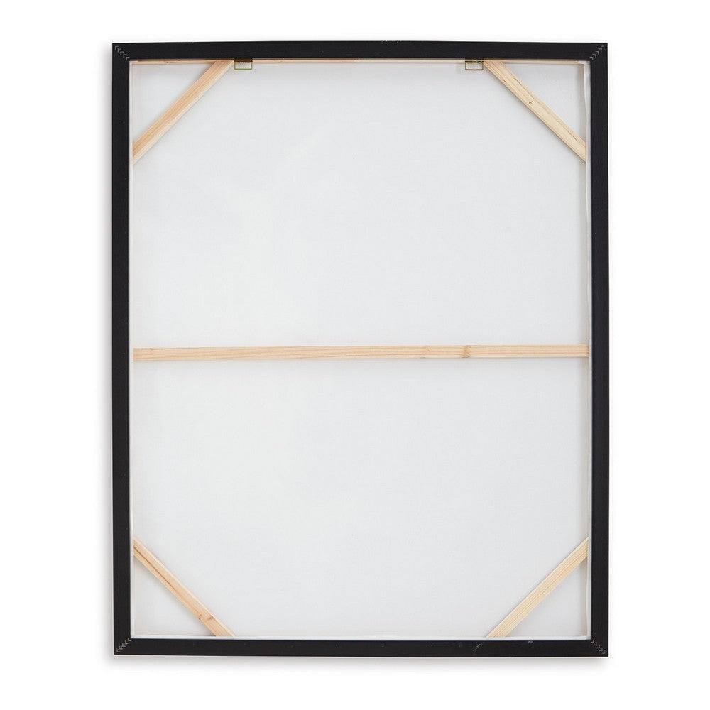 Ashley Arc Horse Silhouette Wall Art Painting | 40x50 | Black White Canvas BM332901