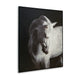 Ashley Arc Horse Silhouette Wall Art Painting | 40x50 | Black White Canvas