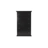 Ashley Boli Tall Dresser Chest | 5 Storage Drawers Black Molded Trim Details BM332905