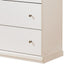 Ashley Twik Tall Dresser Chest | 5 Storage Drawers White Molded Trim Details BM332907