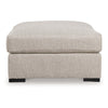 Ashley Balli Accent Ottoman Footrest | 42’’ Square | Warm Beige Polyester BM332917