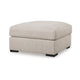 Ashley Balli Accent Ottoman Footrest | 42’’ Square | Warm Beige Polyester BM332917