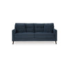 Ashley Bixy Sofa | 79’’ Dark Blue | Track Armrests | 2 Accent Throw Pillows BM332922