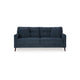 Ashley Bixy Sofa | 79’’ Dark Blue | Track Armrests | 2 Accent Throw Pillows BM332922