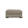 Ashley Golo Accent Ottoman | 43’’ | Taupe Gray Polyester | Nailhead Trim BM332934