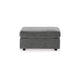 Ashley Ratty Ottoman | 33’’ Rectangular | Plush Cushioned Gray Polyester BM332941