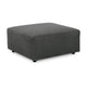 Ashley Felo Square Accent Ottoman | 39" | Dark Gray Polyester Cushioned
