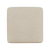 Ashley Felo Square Accent Ottoman | 39’’ Modern Beige Polyester Cushioned
