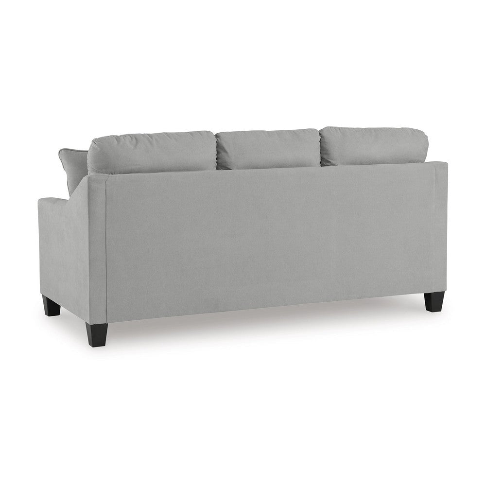 Ashley Lebo Queen Size Sofa Sleeper Bed | Gray | Bifold Memory Foam Mattress BM332956