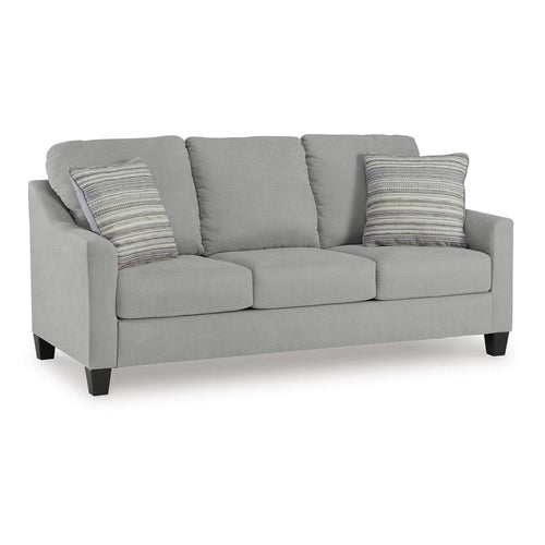 Ashley Lebo Queen Size Sofa Sleeper Bed | Gray | Bifold Memory Foam Mattress