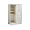 Ashley Paxy Tall Dresser Chest | 5 Drawers | Carved Sliding Door | Whitewash BM333007