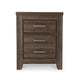 Ashley Rye Nightstand with 2 Drawers | Modern Classic Laminate Dark Brown BM333028