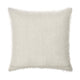 Cusp Square Accent Throw Pillow | 26’’ Curly Texture Ivory Shearling