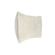 Lumbar Accent Throw Pillow | 16x36 Hand Tufted Organic Design | Ivory BM333051