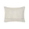 Cusp Lumbar Accent Throw Pillow 12x16 Curly Texture Ivory Shearling BM333059