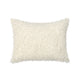 Cusp Lumbar Accent Throw Pillow, 12x16, Curly Texture Ivory Shearling